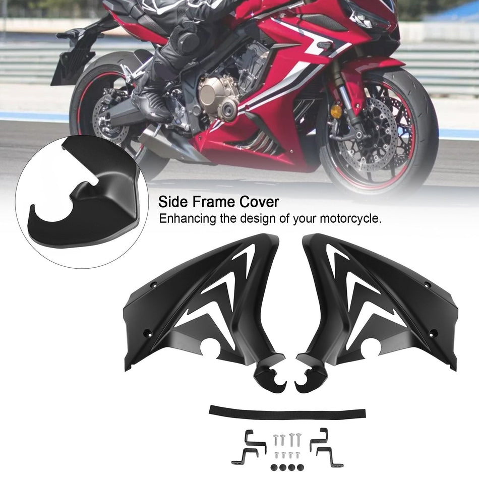 サイドフレームカバーパネルフェアリングカウルホンダCBR650R 2019 2020 2021汎用