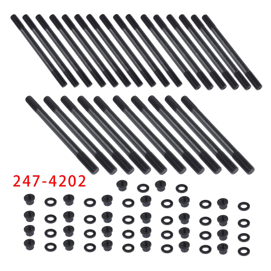 1998-2018 ダッジ カミンズ 24V ディーゼル 5.9L 6.7L シリンダーヘッド スタッドキット 247-4202