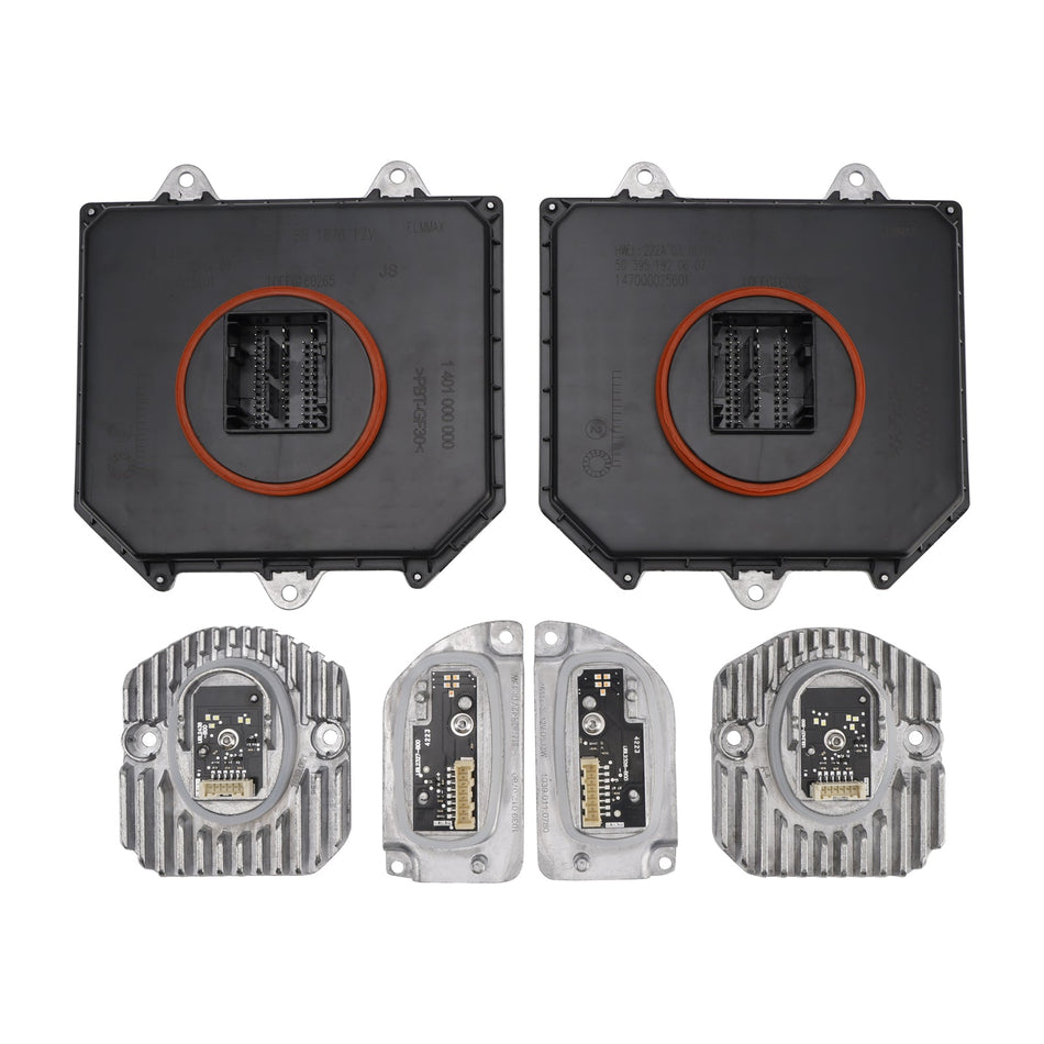 2016年3月～2019年12月 BMW 5&#39; G38 6PCS アダプティブ LED ヘッドライト ターンシグナル DRL モジュール 63117463515 7463515