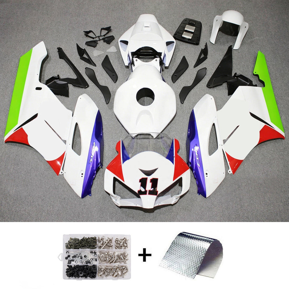 ホンダ CBR1000RR 2004-2005 用インジェクション フェアリングキット ボディワーク プラスチック ABS