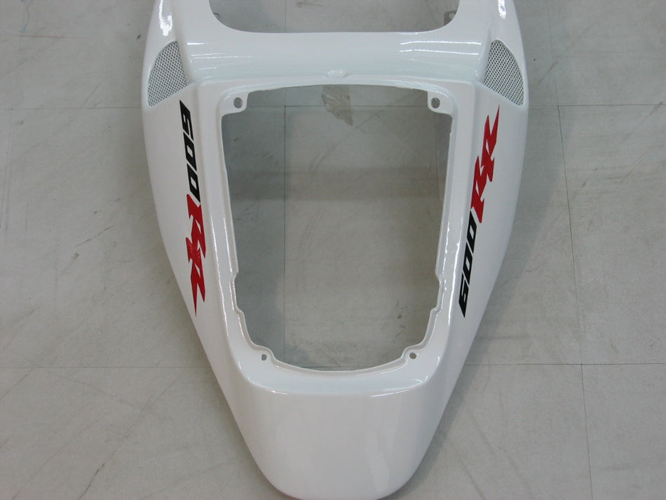 2005-2006 ホンダ CBR 600 RR ホワイト &amp; レッド CBR レーシングフェアリング ジェネリック
