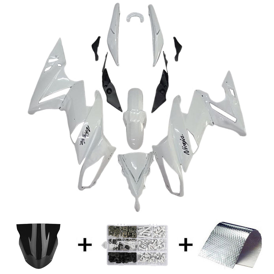 2009-2011 カワサキ Ninja 650 ER-6F EX650 インジェクションフェアリングキット プラスチック