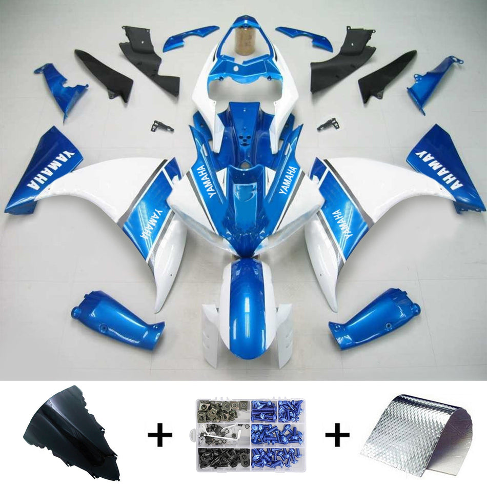 2012-2014 ヤマハ YZF 1000 R1 Amotopart インジェクションフェアリングキット ボディワーク プラスチック ABS #116