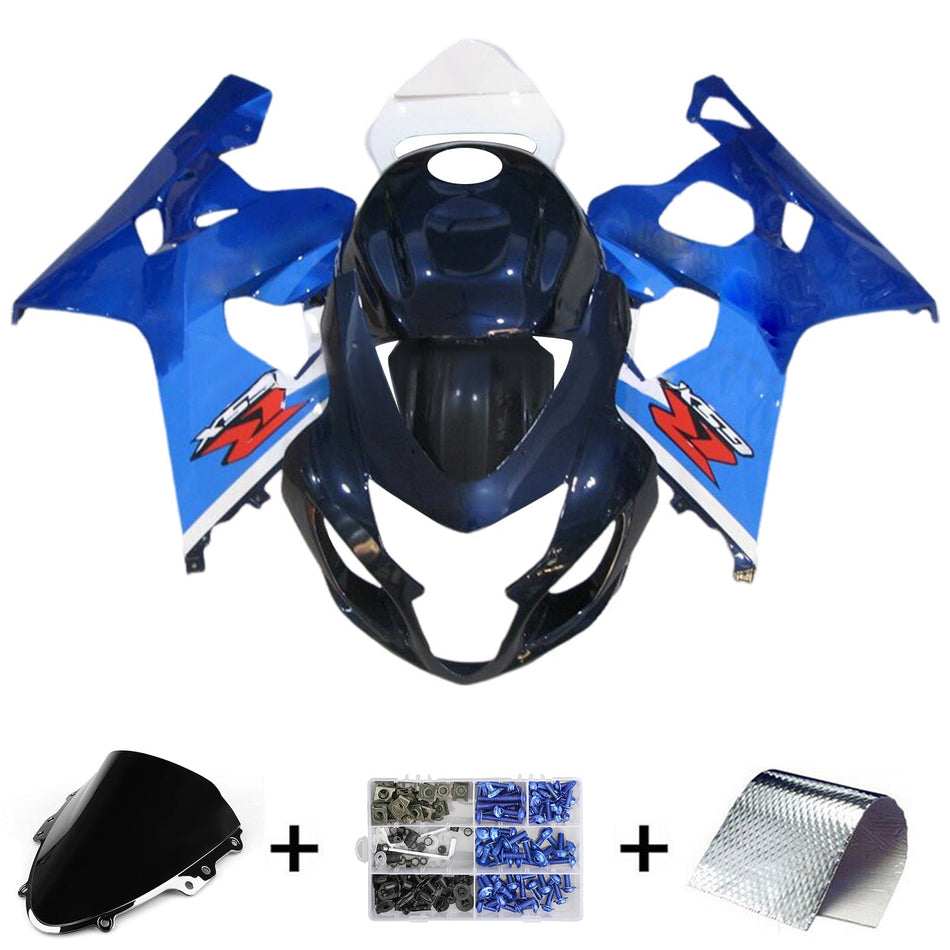 2004-2005 スズキ GSXR 600/750 K4 インジェクションフェアリングキット ボディワーク プラスチック ABS