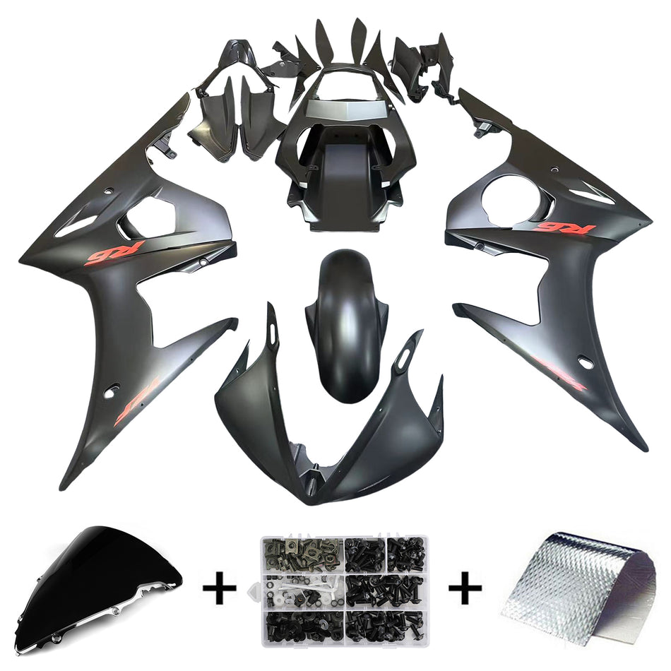 2003-2004 ヤマハ YZF 600 R6 2006-2009 R6S フェアリングキット ボディワーク