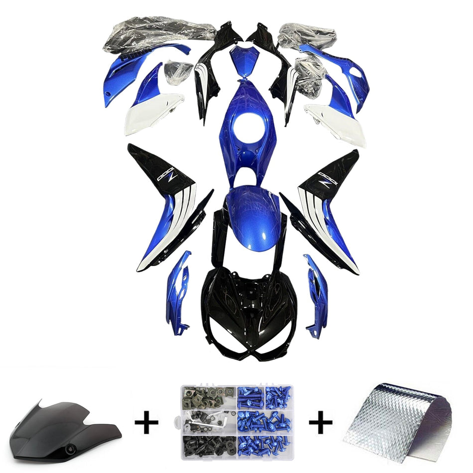 2014-2017 カワサキ Z1000 インジェクションフェアリングキット ボディワーク プラスチック ABS