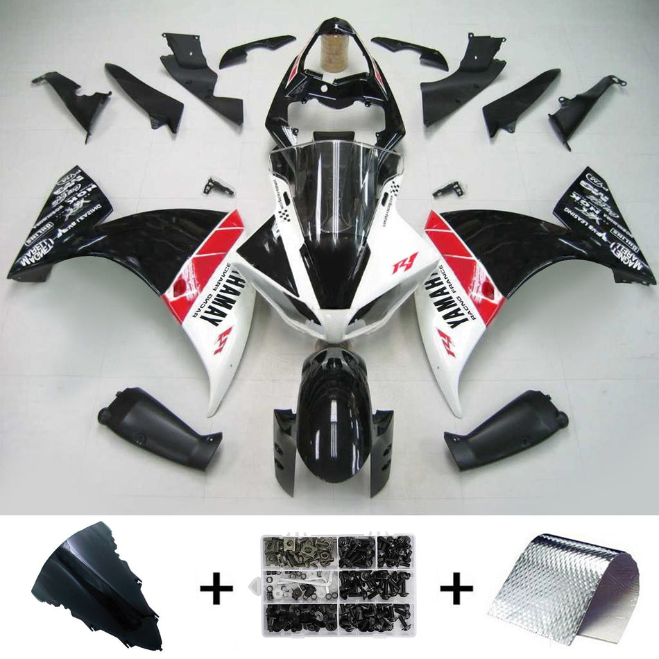 2012-2014 ヤマハ YZF 1000 R1 Amotopart インジェクションフェアリングキット ボディワーク プラスチック ABS #120