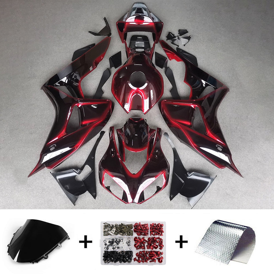 ホンダ CBR1000RR 2006-2007 用インジェクション フェアリングキット ボディワーク プラスチック ABS