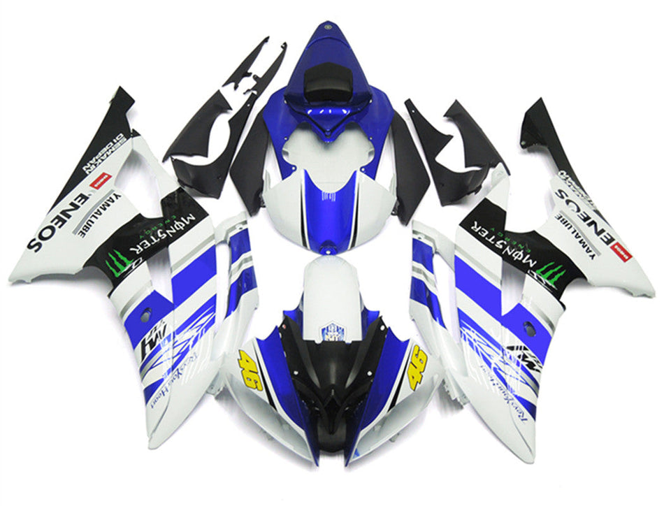 2008-2016 ヤマハ YZF 600 R6 インジェクションフェアリングキット ボディワーク プラスチック ABS #168