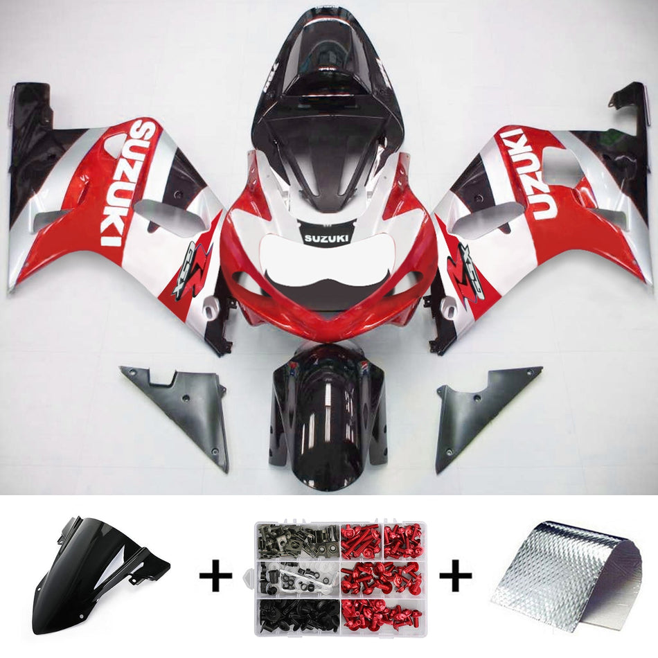 2001-2003 スズキ GSXR750 K1 Amotopart インジェクションフェアリングキット ボディワーク プラスチック ABS #127