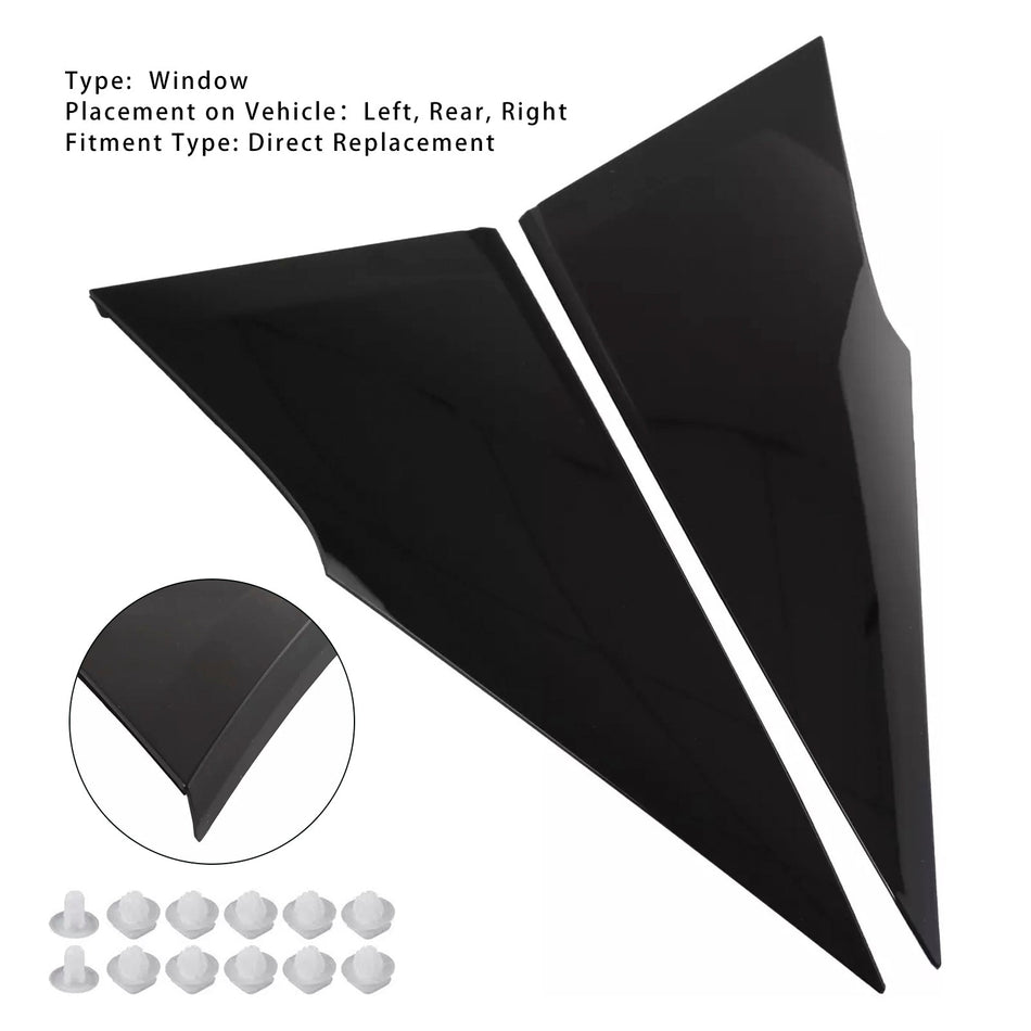 2016-2022 トヨタ プリウス リアクォーターモールディング 2個 62505-47012 62506-47012