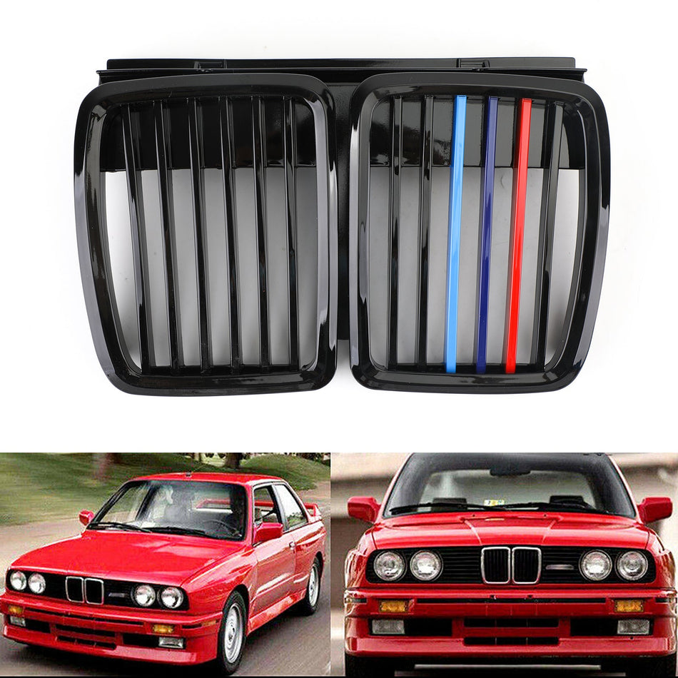 1982-1994 BMW 3シリーズ E30 グリル 3シリーズ フロントフード キドニーグリル M3 スタイリッシュ 51131884350 51131916504 51131945877 ジェネリック