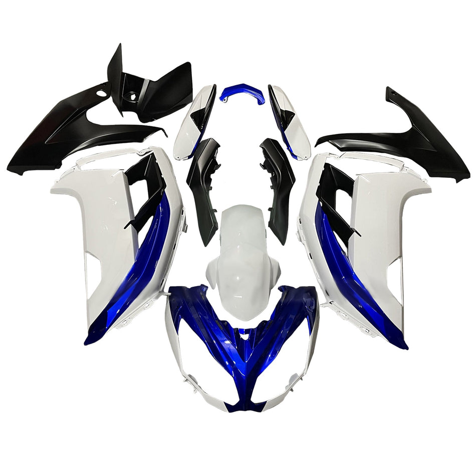 インジェクションフェアリングキット ボディワーク プラスチック ABS カワサキ ER-6F Ninja650 2012-2016 に適合