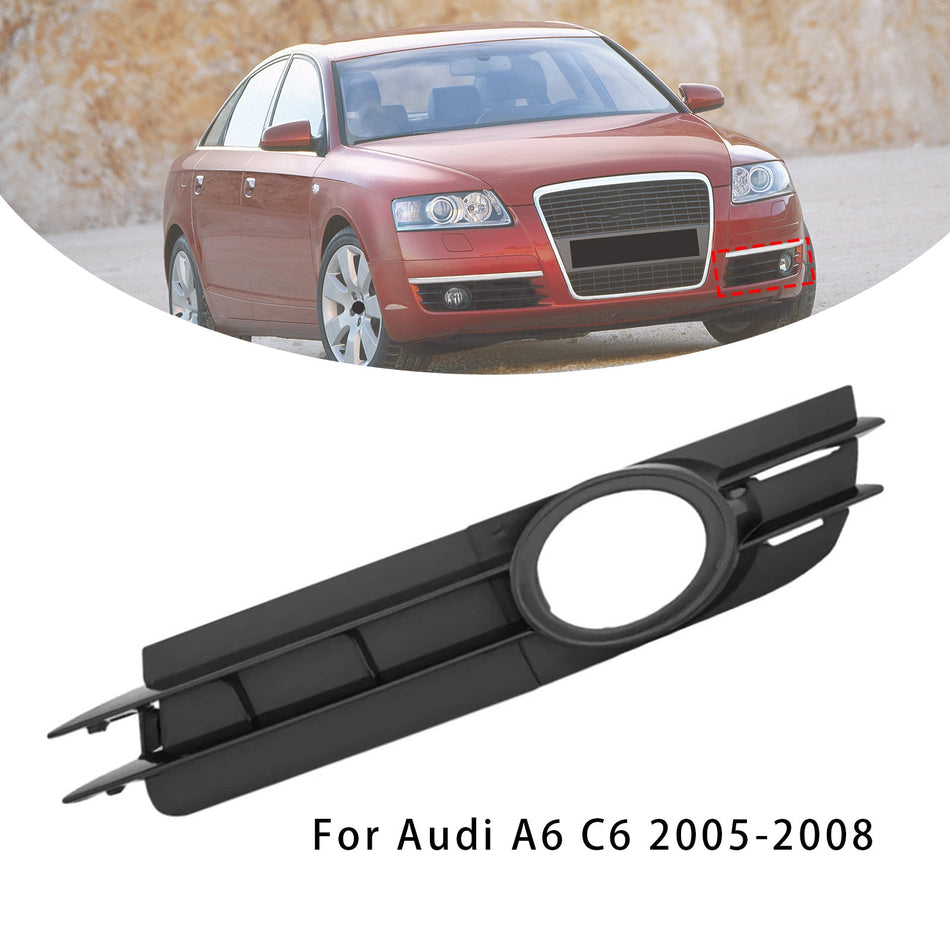 2005-2008 アウディ A6 C6 車用 左側フォグランプグリルカバー 4F0807681A