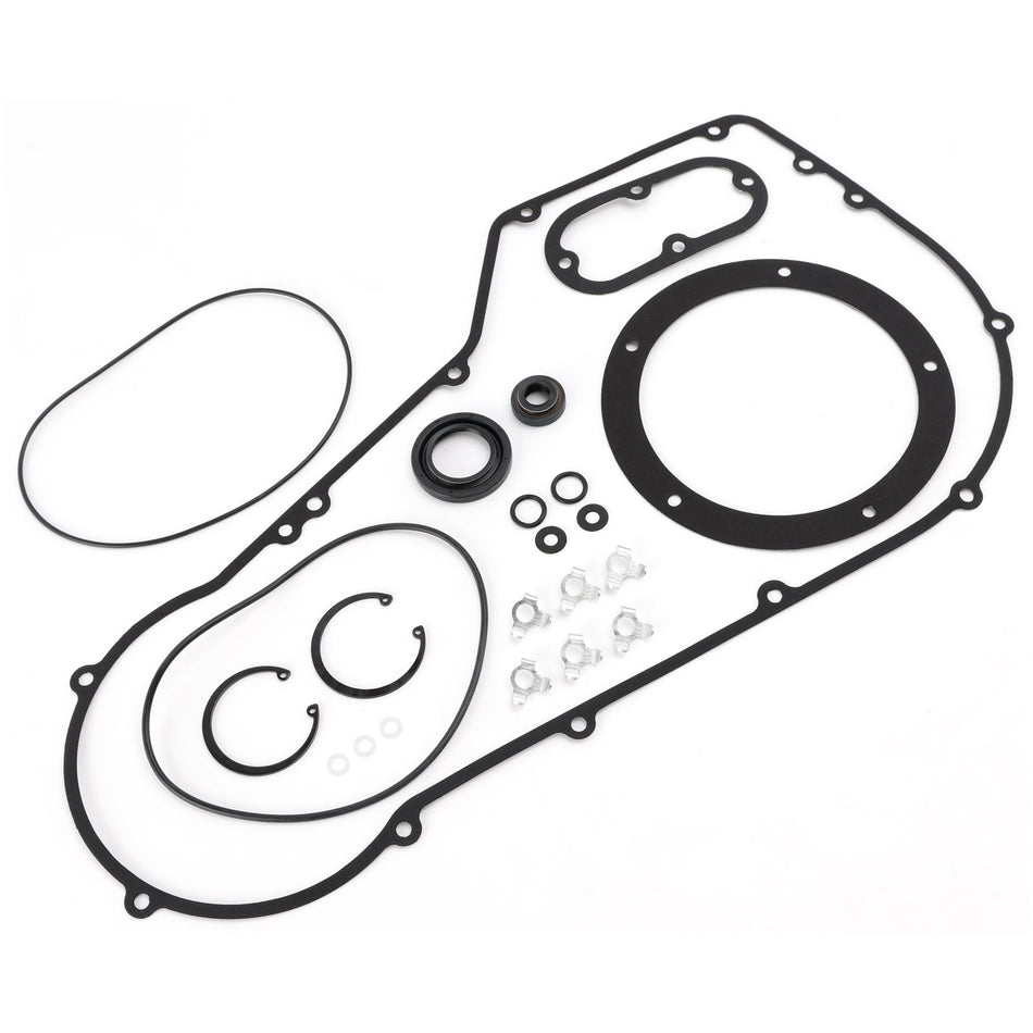 プライマリーカバーガスケット＆シールキット（ソフテイル FXST FLST 94-2006、ダイナ FXD 1994-05用）