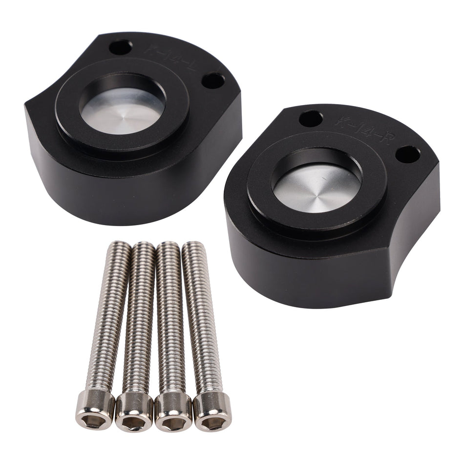SPESSORI RIALZI ライザー MANUBRIO PER KAWASAKI ZZ-R 1400 ZZR 1400 ZX-14R 2006-2024