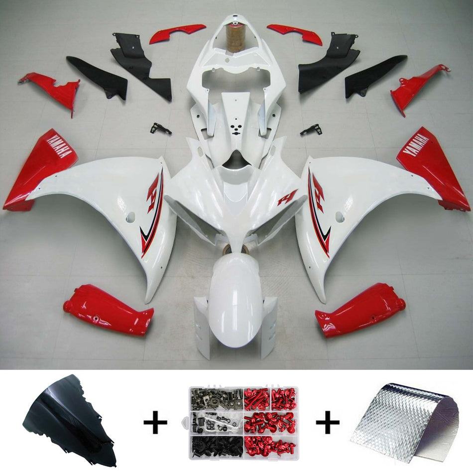 2012-2014 ヤマハ YZF 1000 R1 Amotopart インジェクションフェアリングキット ボディワーク プラスチック ABS #134