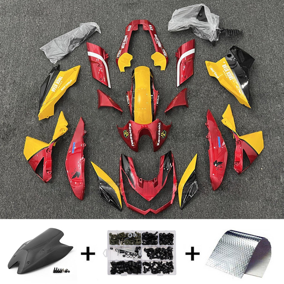 インジェクションフェアリングキット ボディワーク プラスチック ABS カワサキ Z1000 2010-2013 に適合