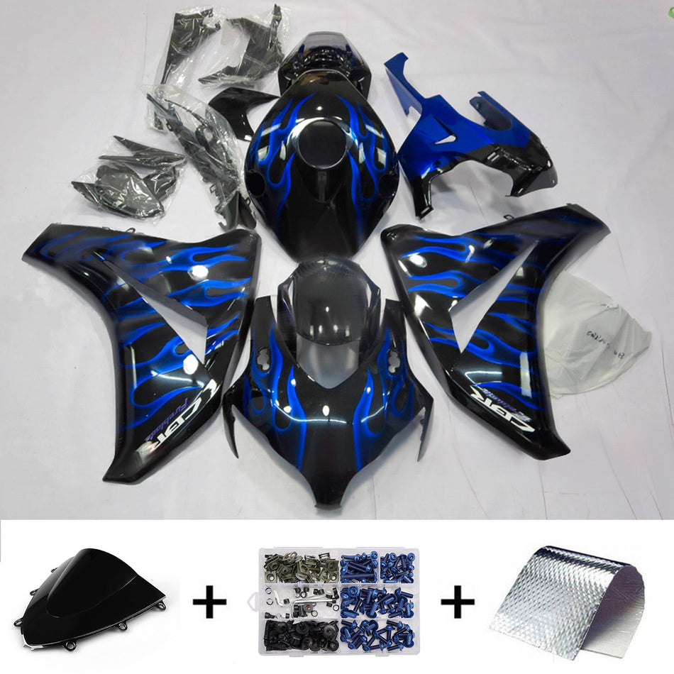 ホンダ CBR1000RR 2008-2011 用射出成形フェアリングキット ボディワーク プラスチック ABS