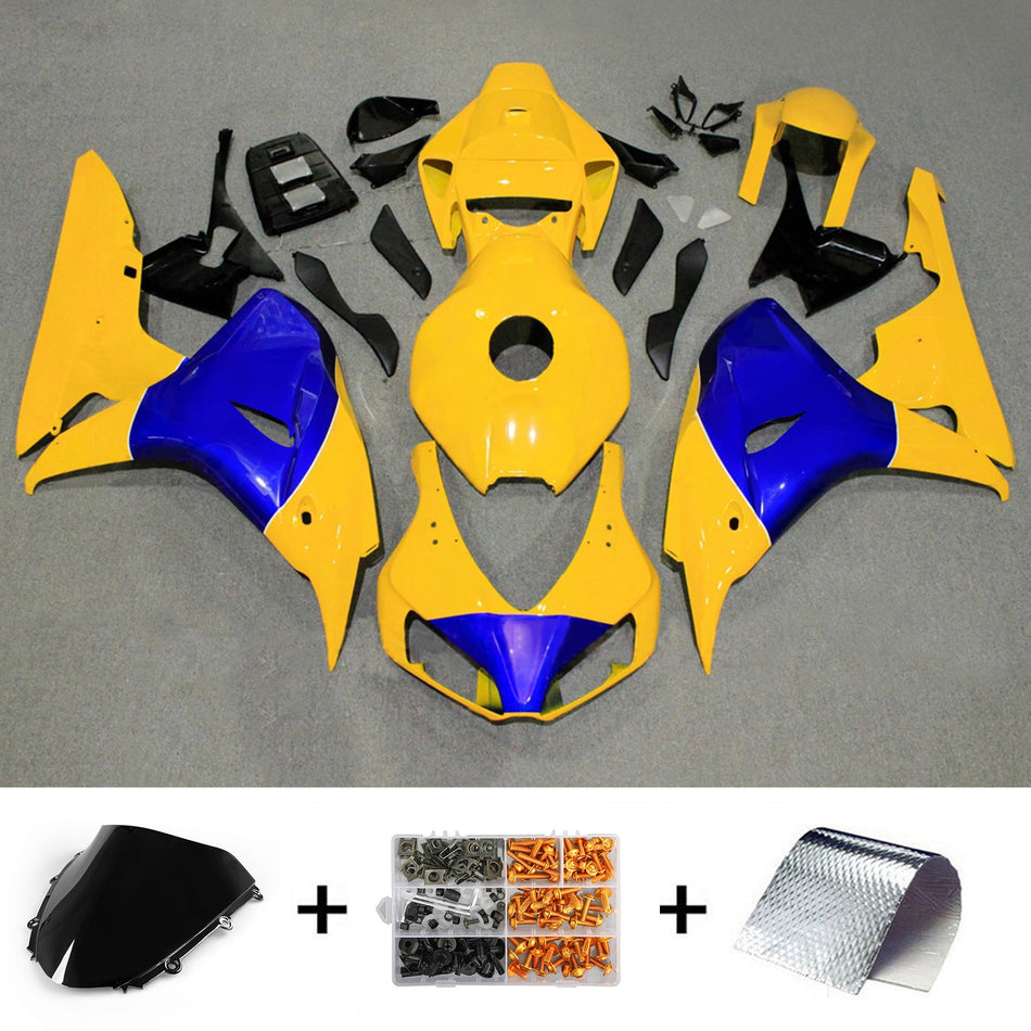 ホンダ CBR1000RR 2006-2007 用インジェクション フェアリングキット ボディワーク プラスチック ABS