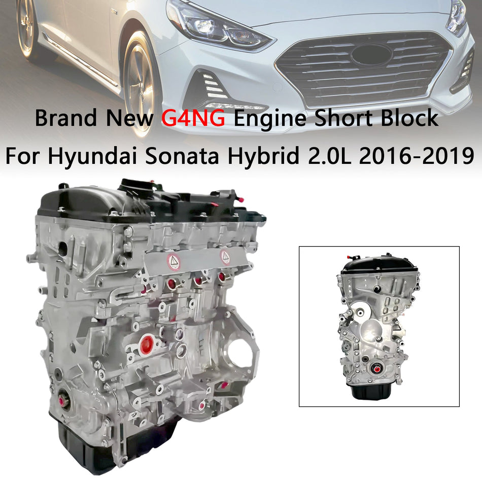 ヒュンダイ ソナタ ハイブリッド 2.0L 2016-2019用 新品 G4NG エンジン ショートブロック