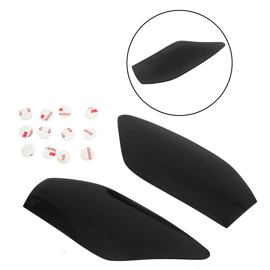 フロントヘッドライトレンズ保護カバー ヤマハ YZF-R6 YZF R6 98-02 ブルー ジェネリックに適合