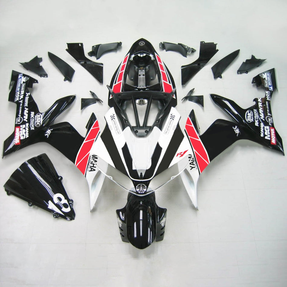 2004-2006 ヤマハ YZF 1000 R1 インジェクションフェアリングキット ボディワーク プラスチック ABS #136