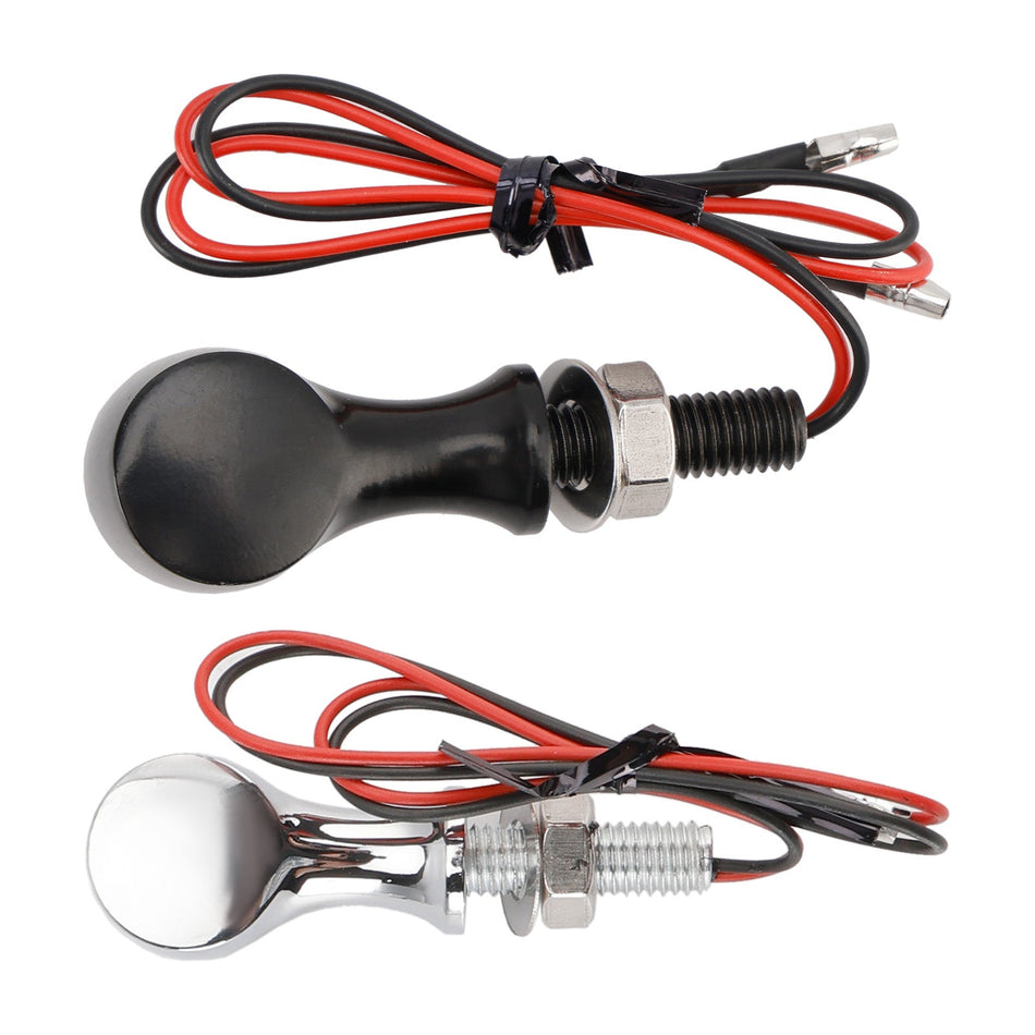 12V LED ウィンカーインジケーターライト 8mm ユニバーサルバイク スズキ用
