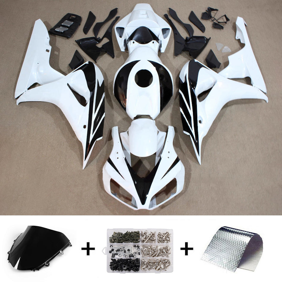 ホンダ CBR1000RR 2006-2007 用インジェクション フェアリングキット ボディワーク プラスチック ABS