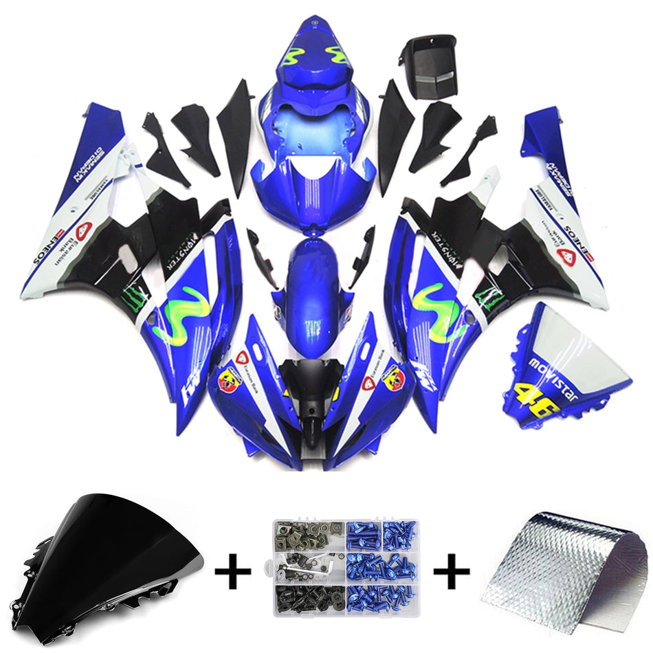 2006-2007 ヤマハ YZF 600 R6 フェアリングキット ボディワーク プラスチック ABS