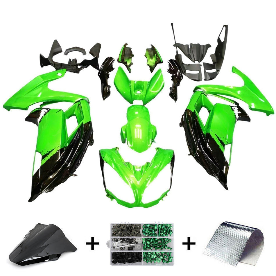 2012-2016 カワサキ ER6F/Ninja650 インジェクションフェアリングキット ボディワーク プラスチック ABS#130