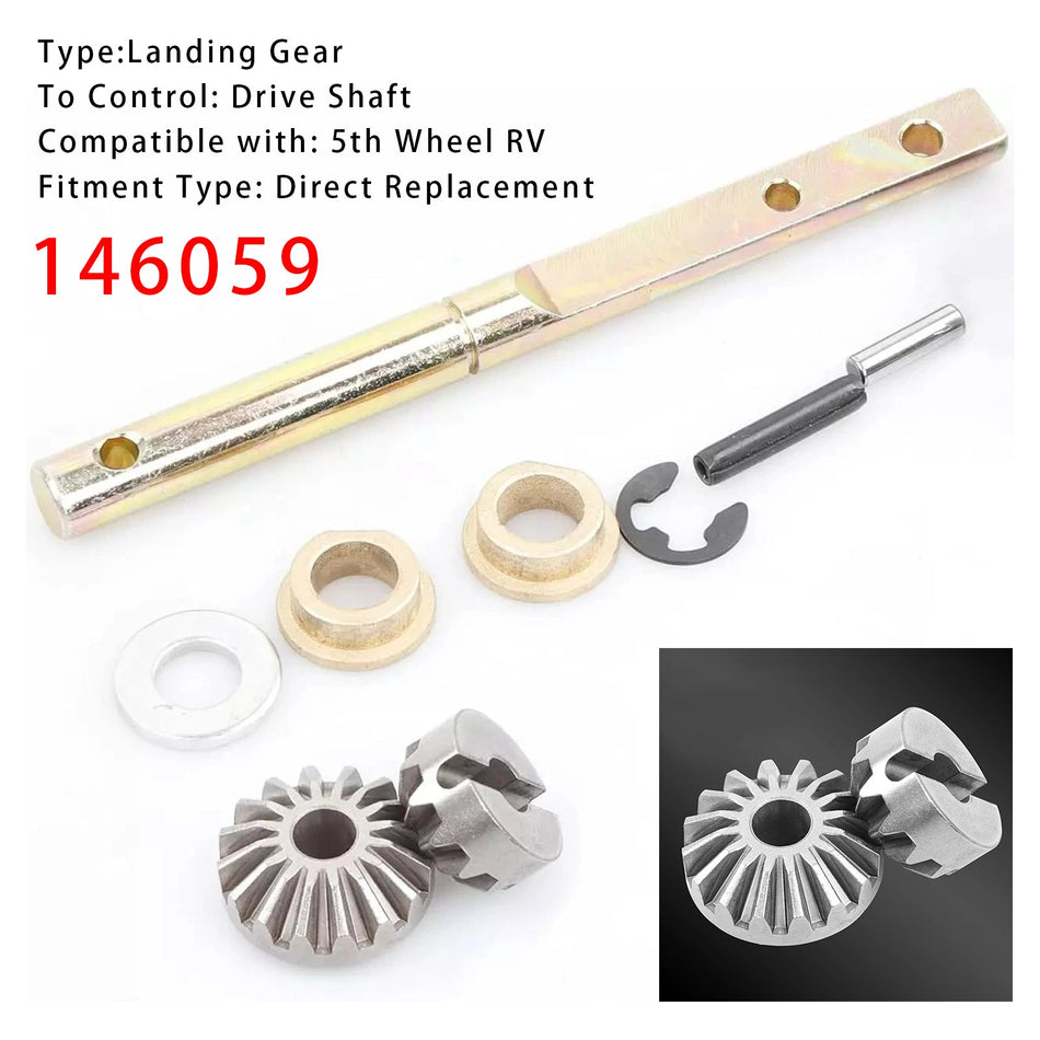 146059 リードパワーランディングギアレッグ修理キット Lippert 5th Wheel RV リードレッグ用