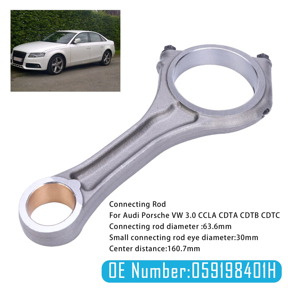 コネクティングロッド 059198401N 059198401H Audi Porsche VW 3.0 CCLA CDTA CDTB CDTC用
