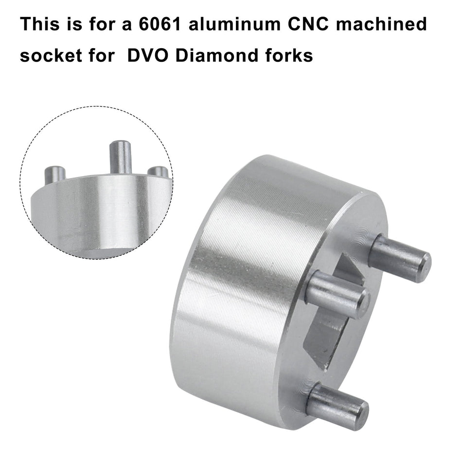 フォークロアキャップ取り外しレンチツールリビルドサービスシールDVOダイヤモンド用