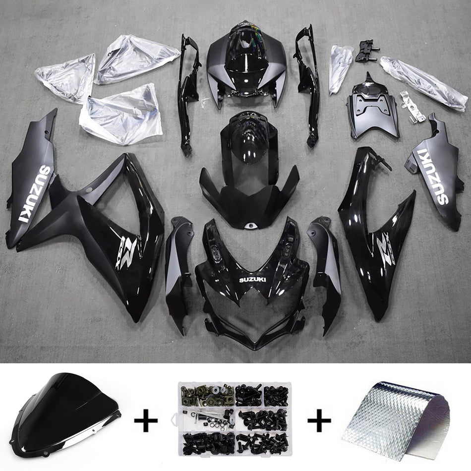 スズキ GSXR 600/750 2008-2010 K8 用 インジェクションフェアリングキット ボディワーク プラスチック ABS