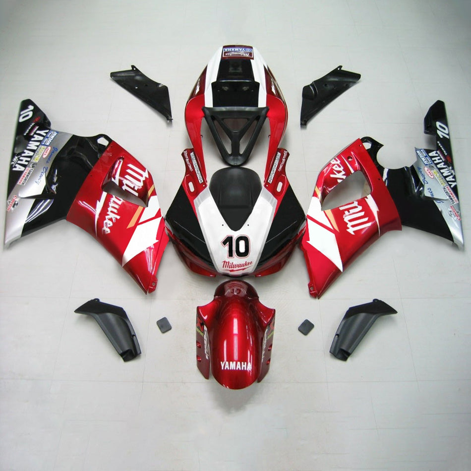 1998-1999 ヤマハ YZF 1000 R1 インジェクションフェアリングキット ボディワーク プラスチック ABS #107