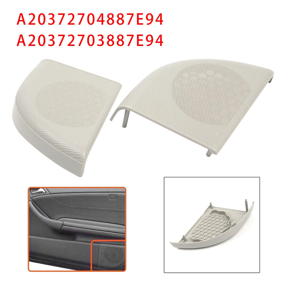 メルセデス W203 CLC クーペ用 フロントドアスピーカーカバー ペア A20372704887E94