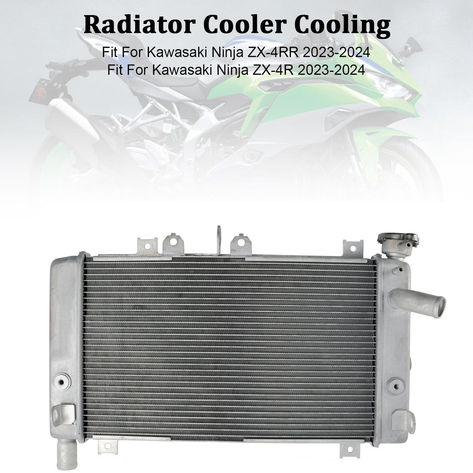 2023-2024 カワサキ Ninja ZX-4RR ラジエーター冷却エンジンクーラー 39060-0758