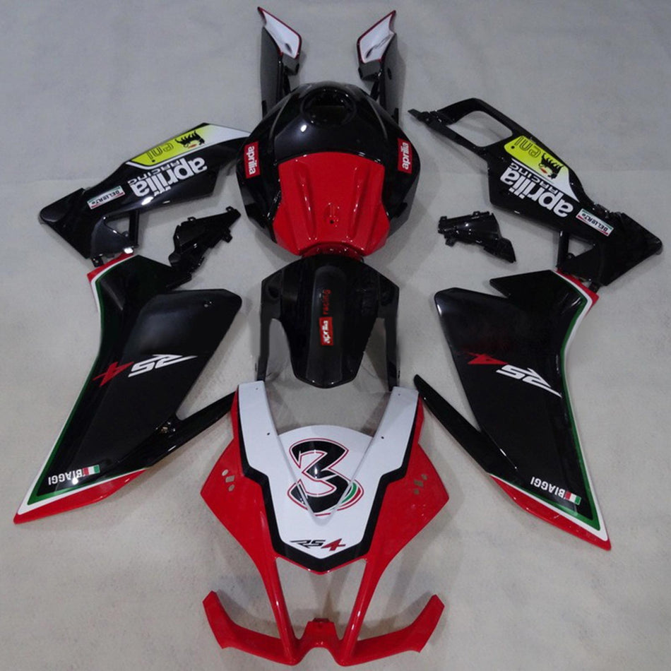 2012-2016 Aprilia RS4 125/50 Amotopart インジェクションフェアリングキット ボディワーク #106