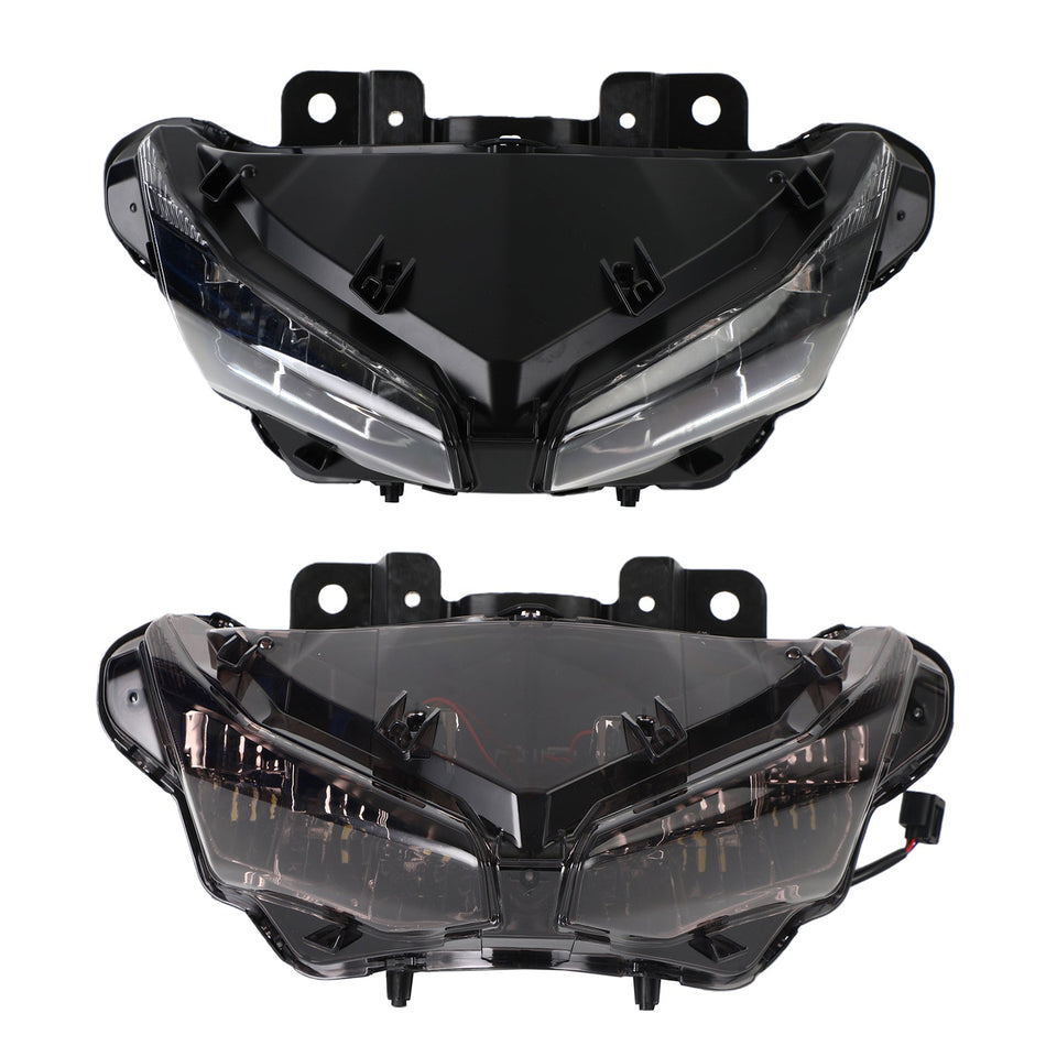 フロントヘッドライト ヘッドランプ グリル プロテクター クリア ホンダ CBR 650R 500 16-22 21用