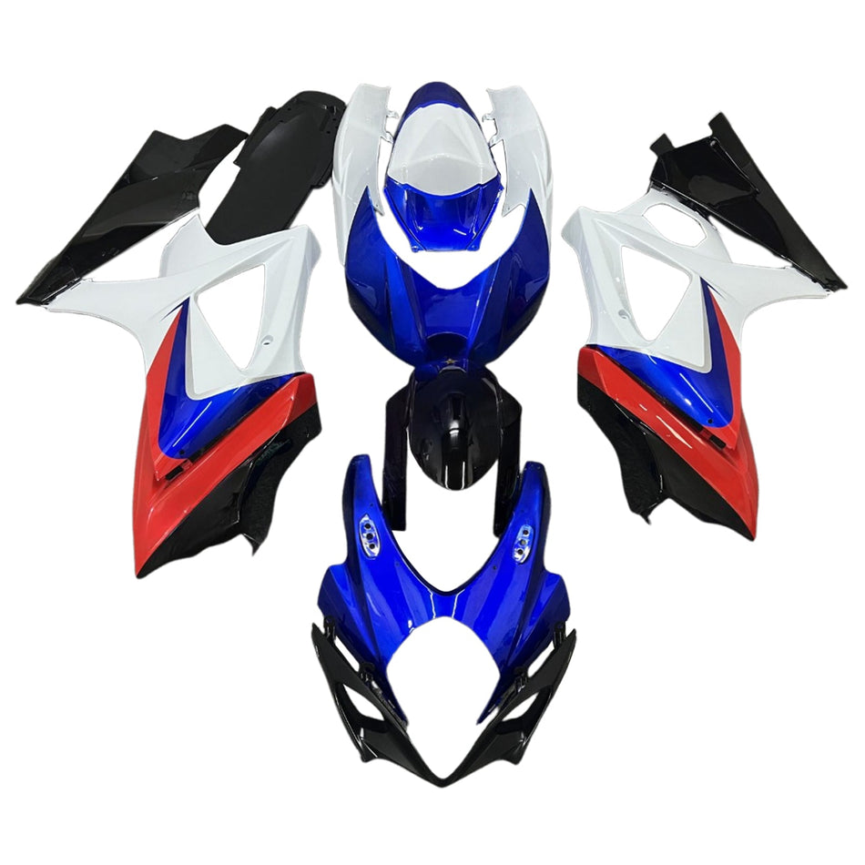 スズキ GSXR1000 2007-2008 K7 用 インジェクションフェアリングキット ボディワーク プラスチック ABS