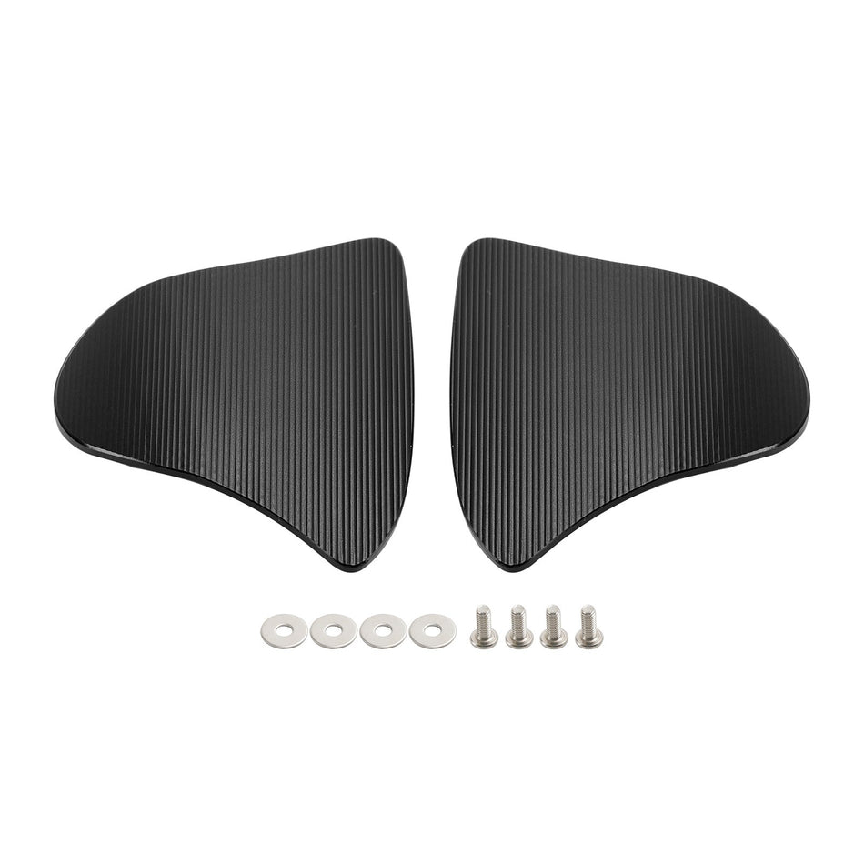 ヤマハ YZF R1 / YZF R1M 2020-2024 用 CNC アルミミラーブロックオフプレート