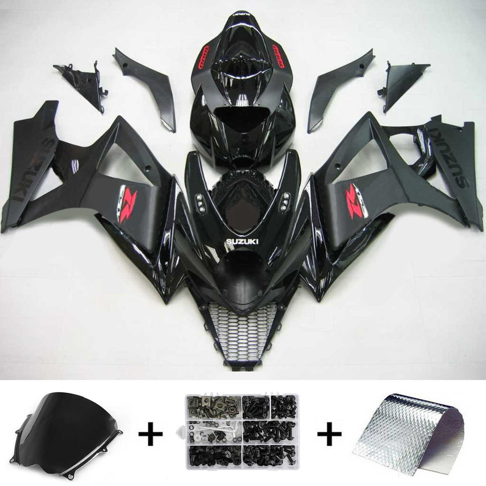2007-2008 スズキ GSXR1000 K7 Amotopart インジェクションフェアリングキット ボディワーク プラスチック ABS #102