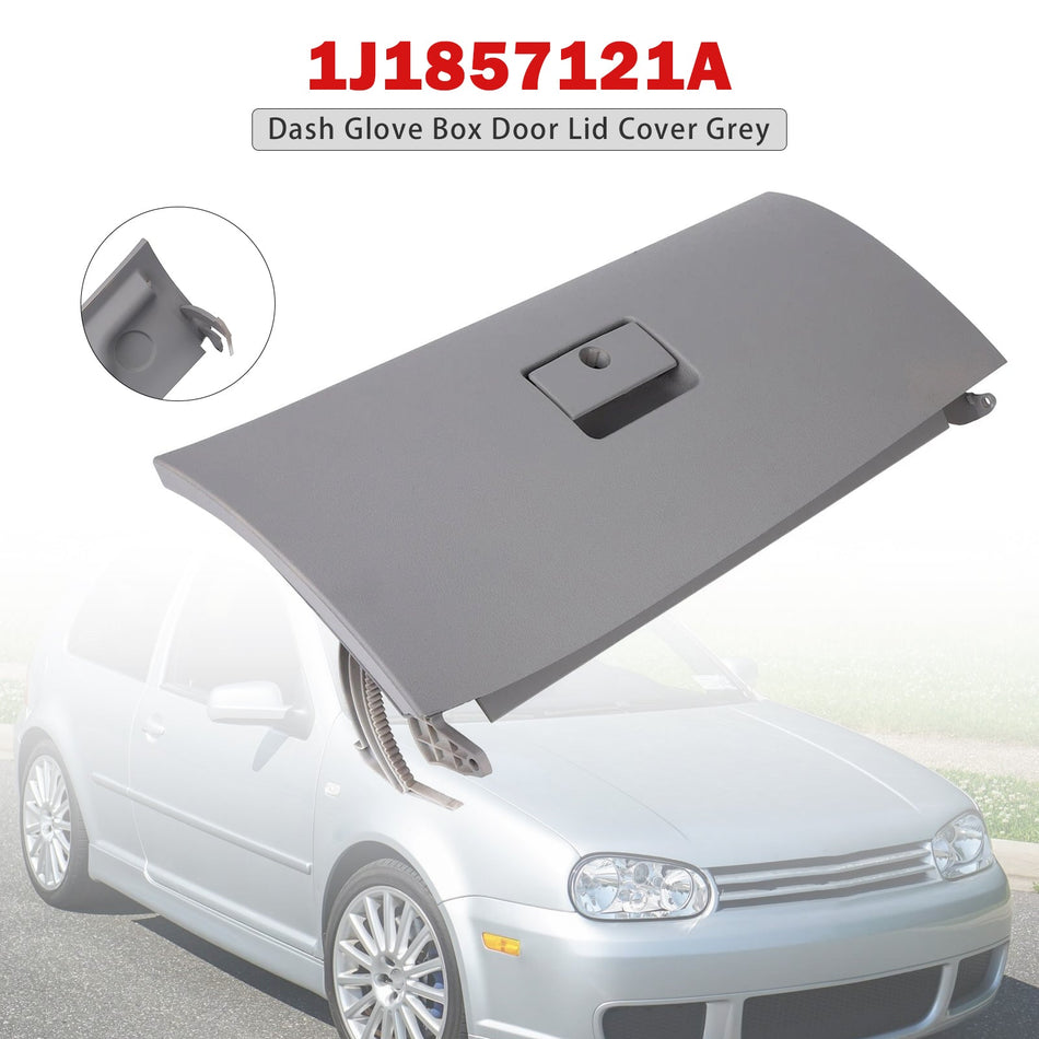 ダッシュグローブボックスドア蓋カバー グレー 1J1857121A VW ゴルフ 後期 2002-2005用