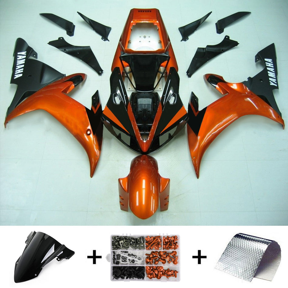 2002-2003 ヤマハ YZF 1000 R1 Amotopart インジェクションフェアリングキット ボディワーク プラスチック ABS #116