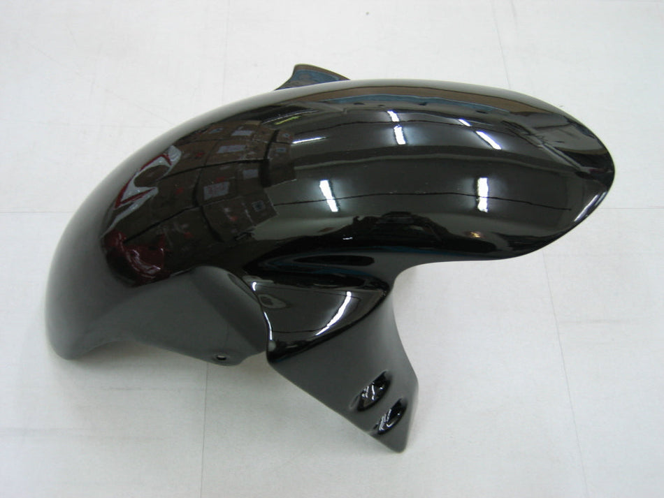 2004-2006 ヤマハ YZF-R1 コントラスト ブラック レーシング フェアリング ジェネリック