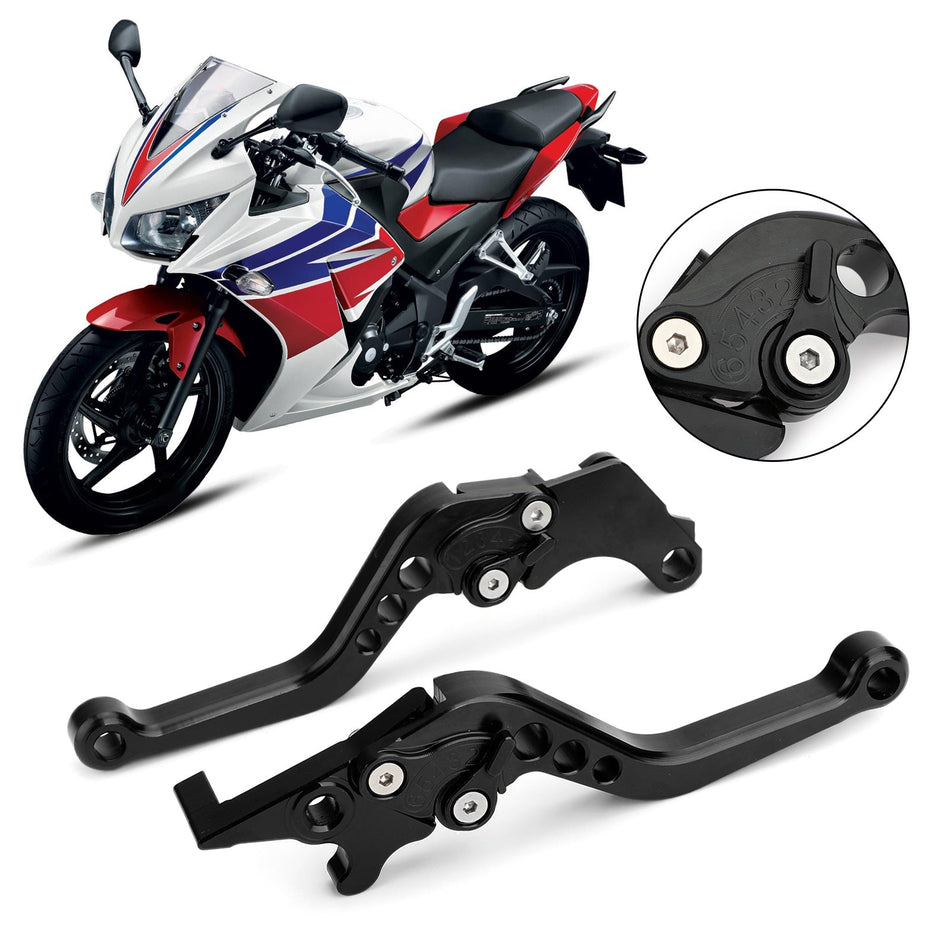 ホンダ CBR300RR CB300F/FA 14-16 CBR500R CB500F/X 13-15 用ブレーキ クラッチ レバー