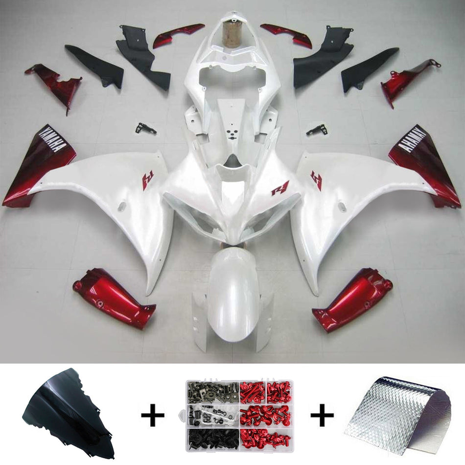 2012-2014 ヤマハ YZF 1000 R1 Amotopart インジェクションフェアリングキット ボディワーク プラスチック ABS #109