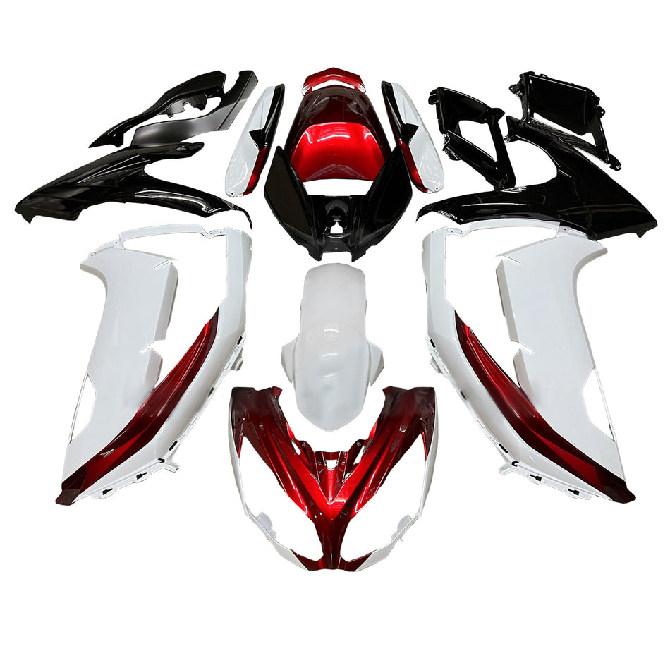 インジェクションフェアリングキット ボディワーク プラスチック ABS カワサキ ER-6F Ninja650 2012-2016 に適合