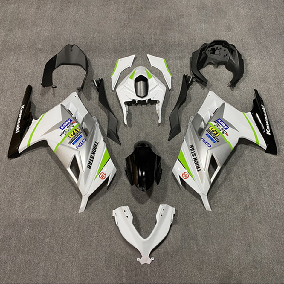 2013-2024 カワサキ EX300/Ninja300 インジェクションフェアリングキット ボディワーク プラスチック ABS